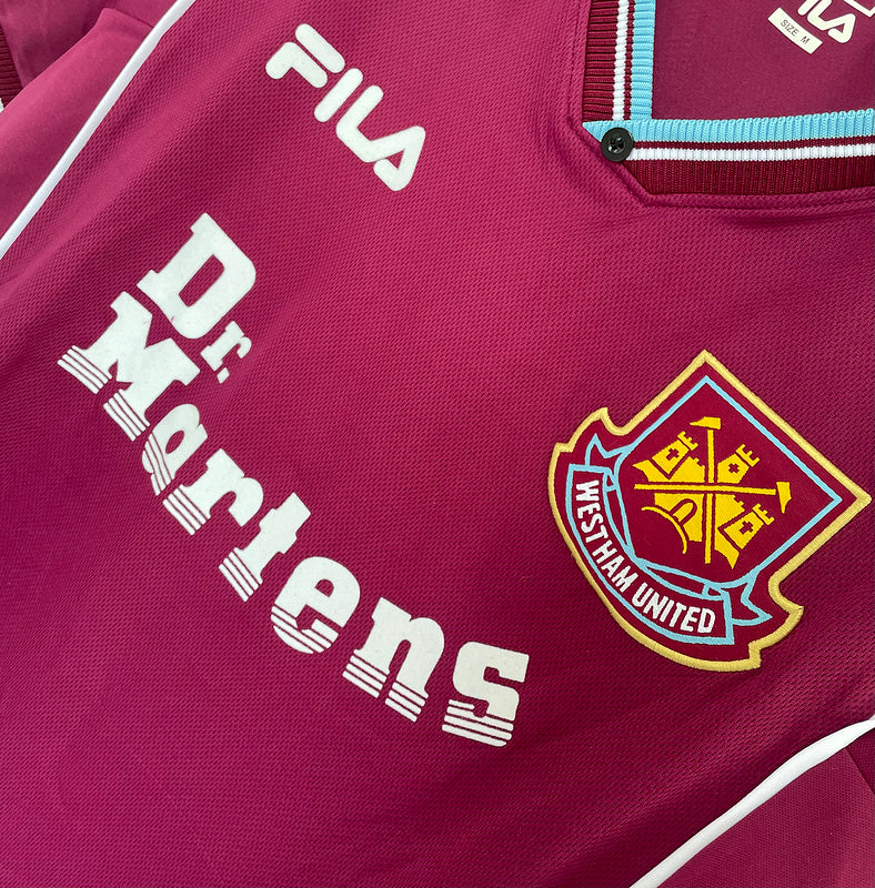 1999-01 West Ham Home Fila Jersey