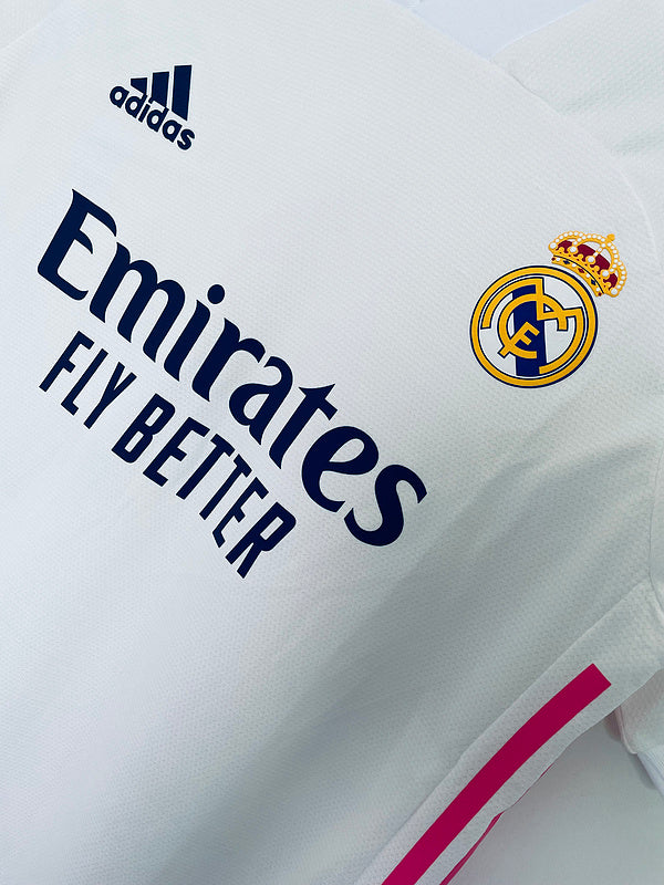 2021 Real Madrid Home Player Edition Home adidas Jersey