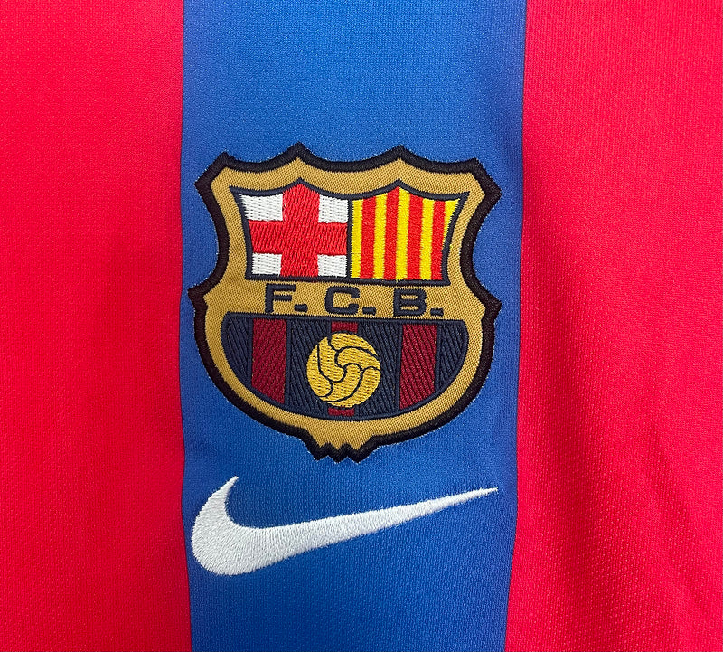 2001-02 Barcelona Home Nike Jersey