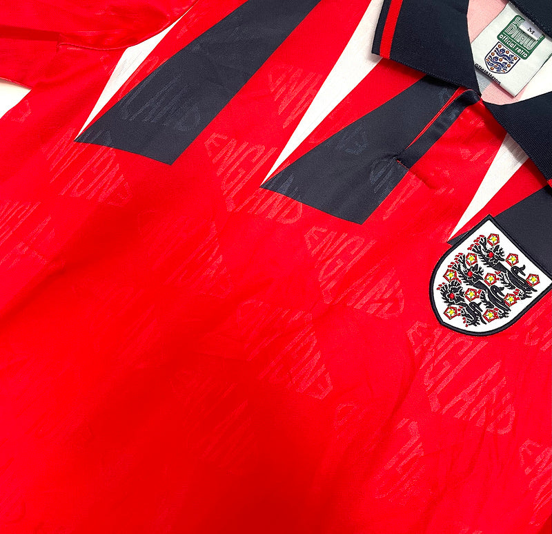 1992 England Away Umbro Jersey