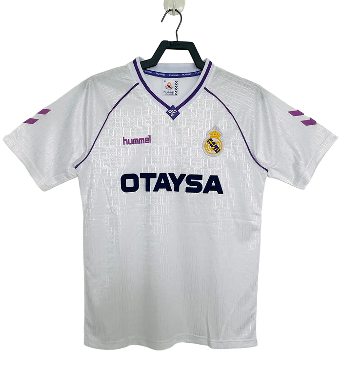 1990-92 Real Madrid Home Hummel Jersey