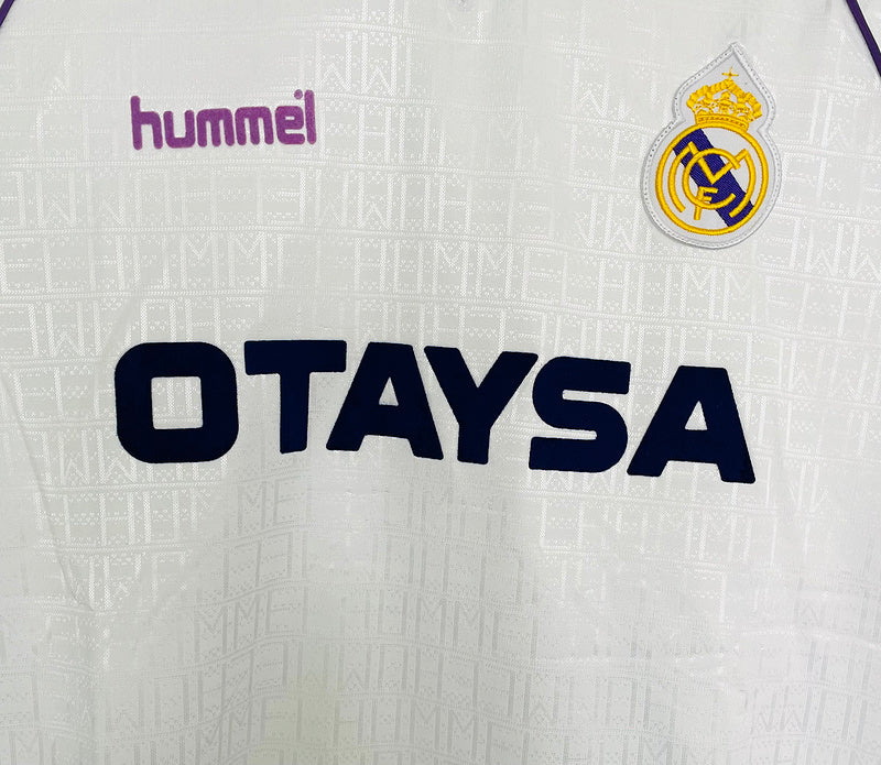 1990-92 Real Madrid Home Hummel Jersey
