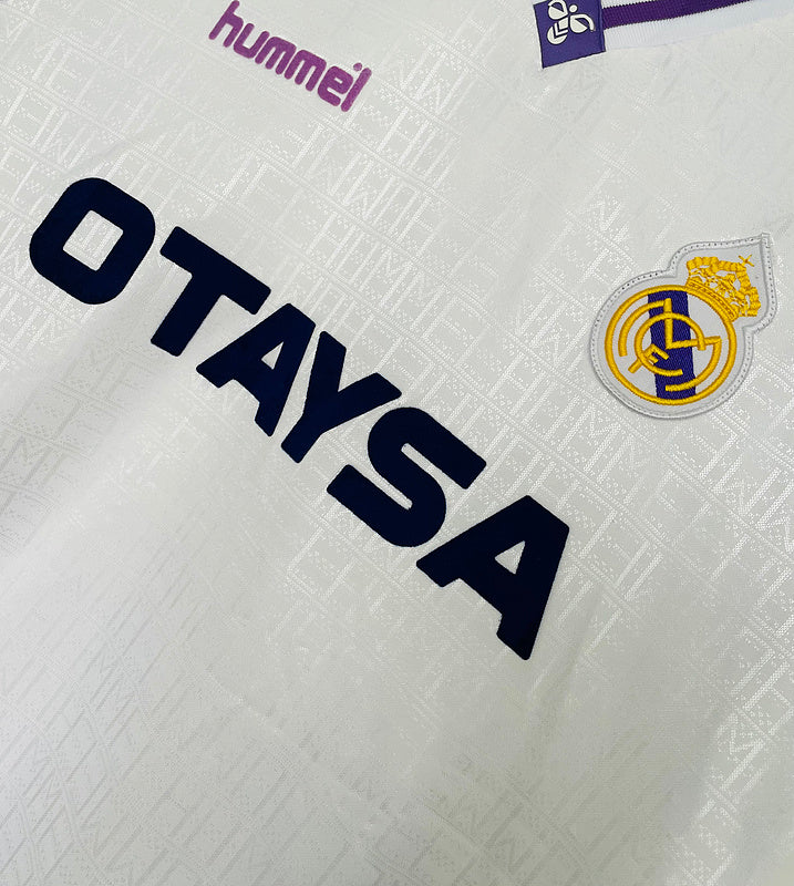 1990-92 Real Madrid Home Hummel Jersey