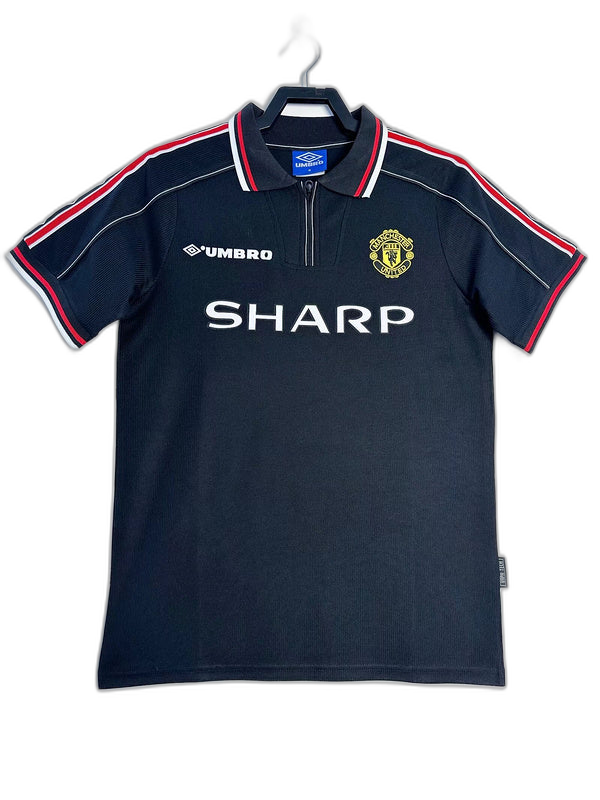 1998-99 Manchester United Black Umbro Jersey