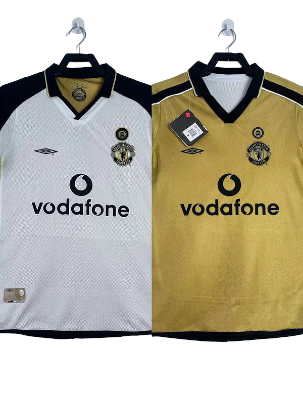 2001-02 Manchester United Double-sided Centennial Edition Reebok Jersey