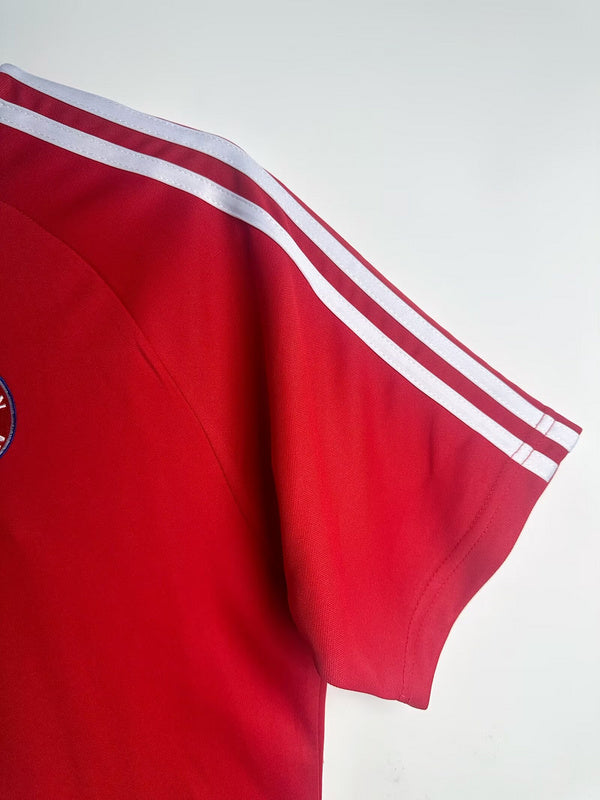 2001-02 Bayern Europa League Home adidas Jersey