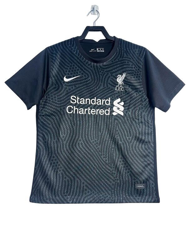 2020-21 Liverpool Black Goalkeeper Golman Jersey