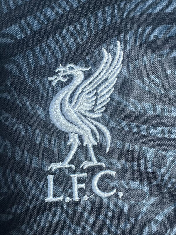 2020-21 Liverpool Black Goalkeeper Golman Jersey
