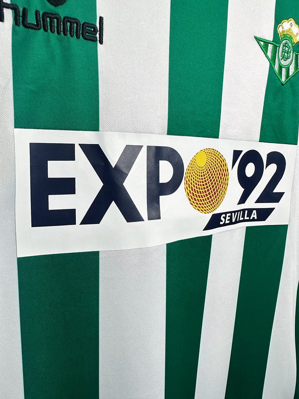 1988-89 Real Betis Home Hummel Jersey