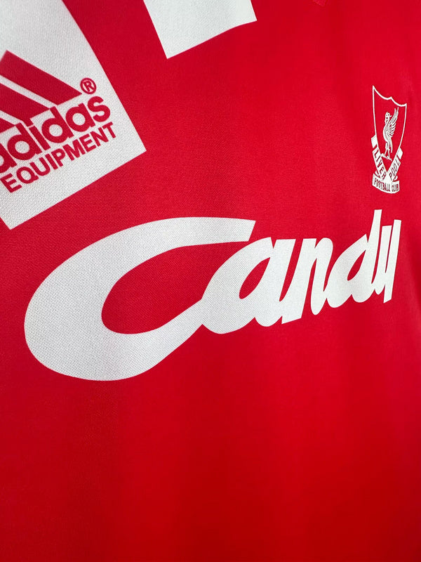 1991-02 Liverpool's Home Reebok Jersey