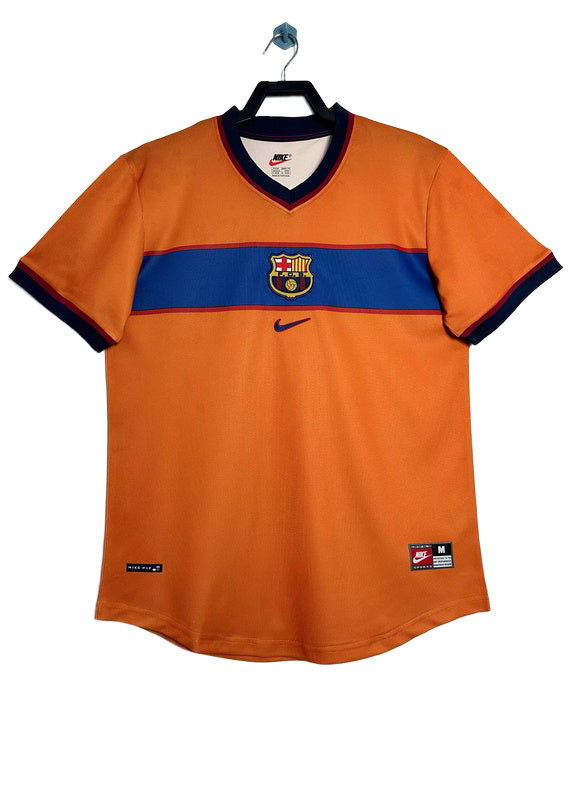 1998-99 Barcelona Second Guest Nike Jersey