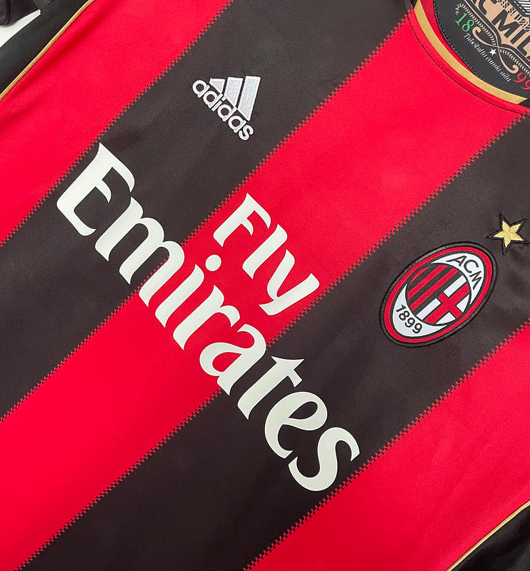 2010-11 AC Milan Home adidas Jersey