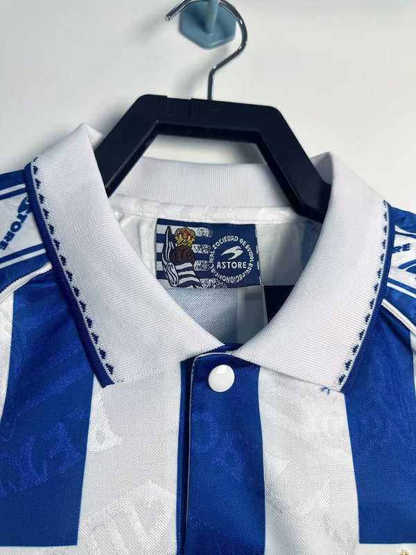 1994-95 Real Sociedad Home Kappa Jersey