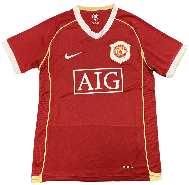 2006-07 Manchester United Home Nike Jersey