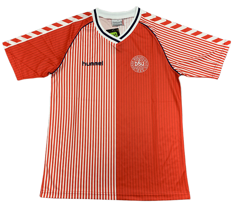 1986 Denmark's Home Hummel Jersey