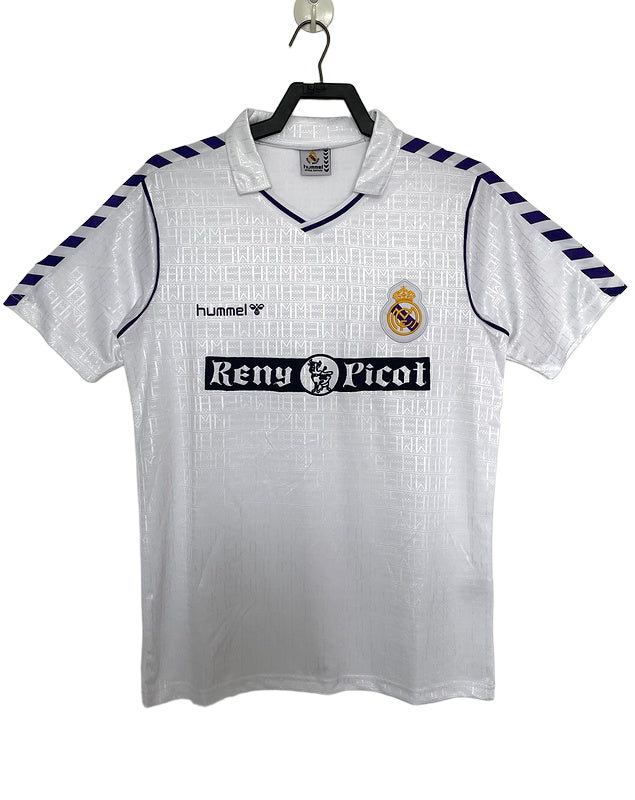 1988-90 Real Madrid Home Hummel Jersey