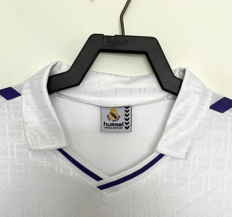 1988-90 Real Madrid Home Hummel Jersey