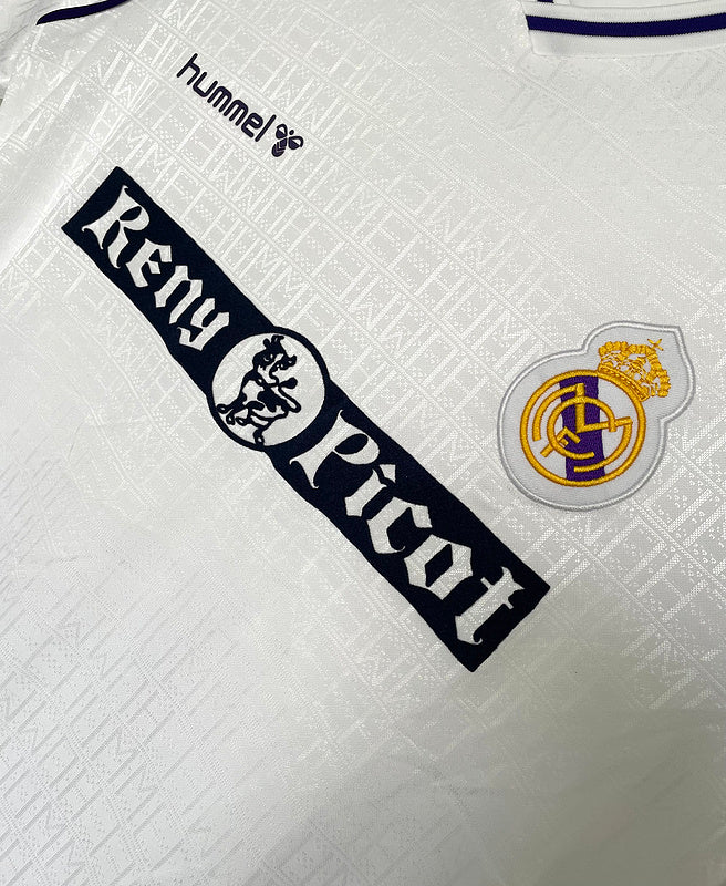 1988-90 Real Madrid Home Hummel Jersey