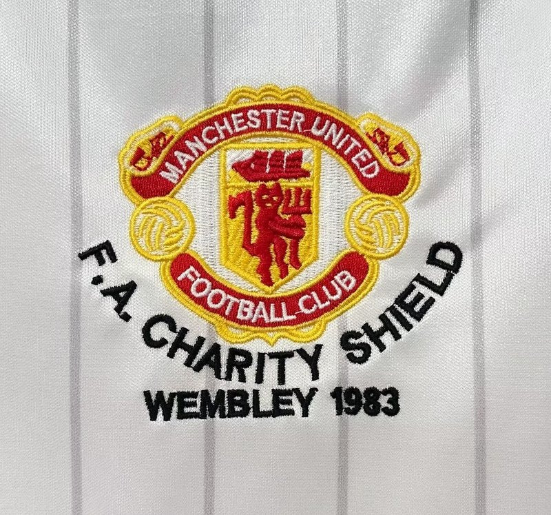 1983 Manchester United Away adidas Jersey