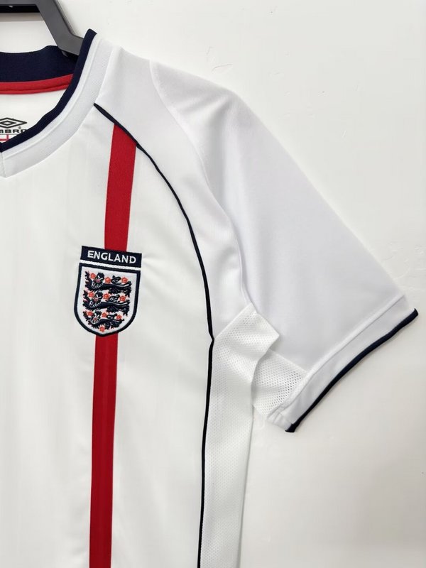 2002 England Home Umbro Jersey