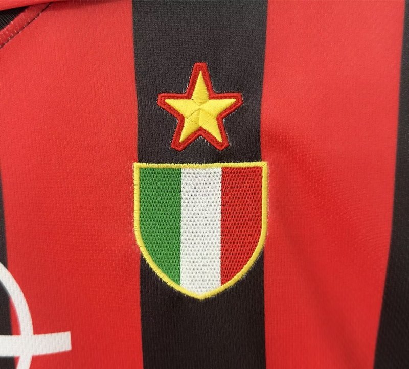 1996-97 AC Milan Home Adidas Jersey