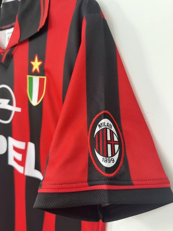 1996-97 AC Milan Home Adidas Jersey