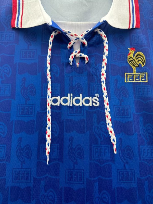 1996 France Home Adidas Jersey