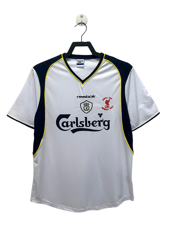 2001-02 Liverpool Away Reebok Jersey