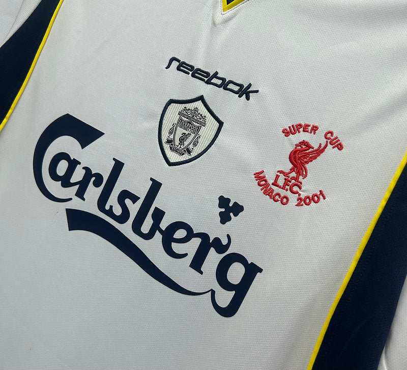 2001-02 Liverpool Away Reebok Jersey