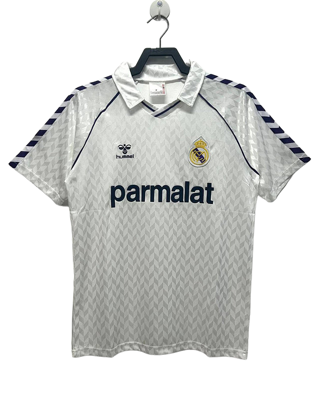 1986-87 Real Madrid's Home Hummel Jersey