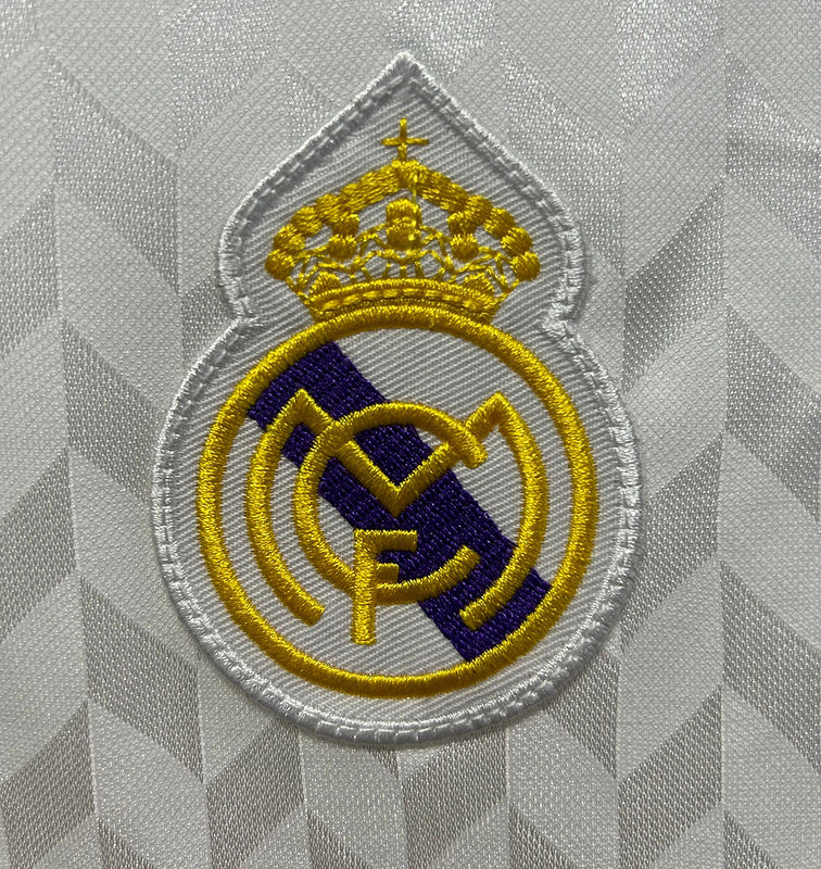 1986-87 Real Madrid's Home Hummel Jersey