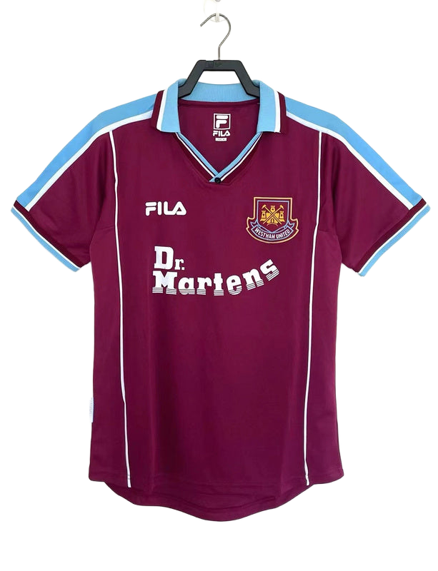 1999-01 West Ham Home Fila Jersey