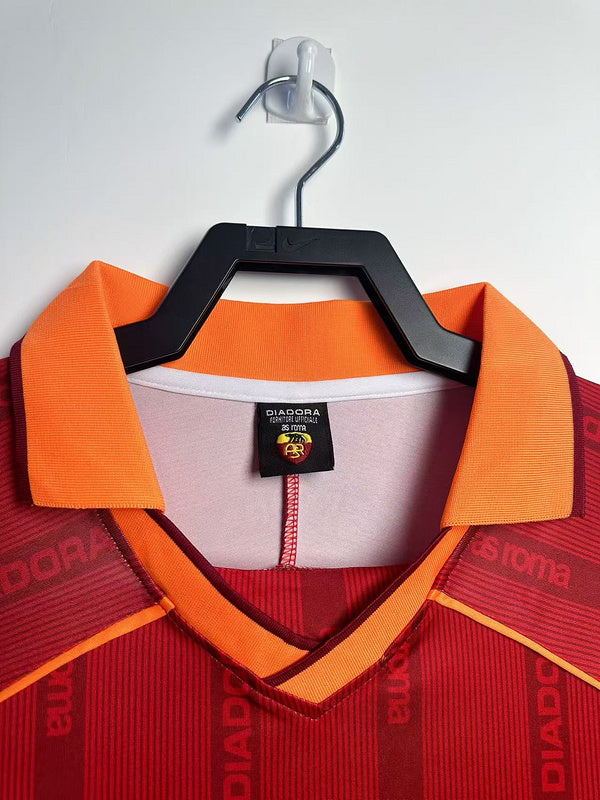 1999-00 AS Roma Home Diadora Jersey