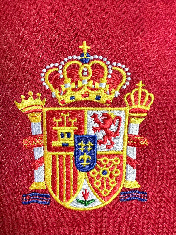1998 Spain Home Adidas Jersey