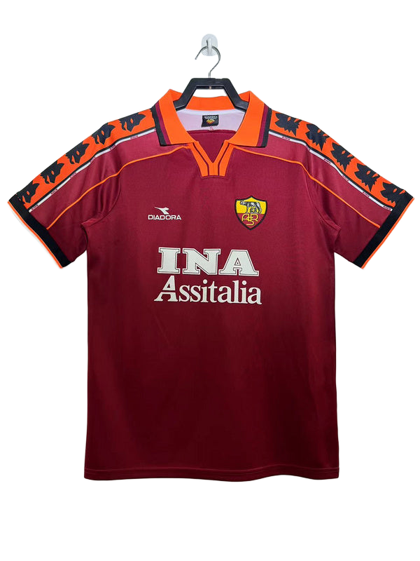 1998-99 AS Roma Home Diadora Jersey