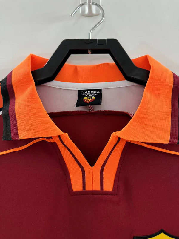 1998-99 AS Roma Home Diadora Jersey