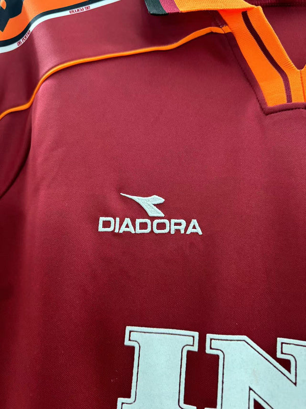 1998-99 AS Roma Home Diadora Jersey